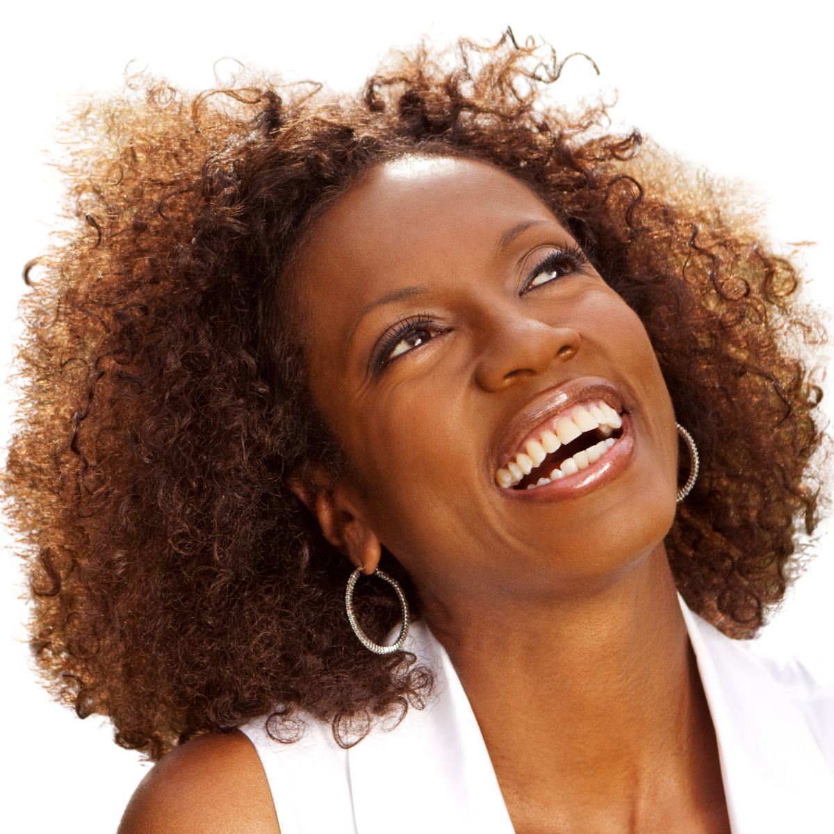 African American Woman Smiling African American Woman Smiling